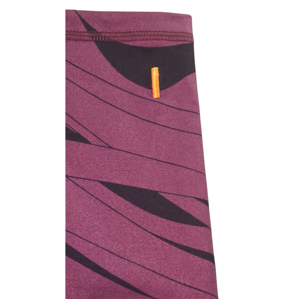 Lucy Activewear Crop Leggings High Waist Athletic Yoga Pants Purple SZ S - Picture 4 of 8